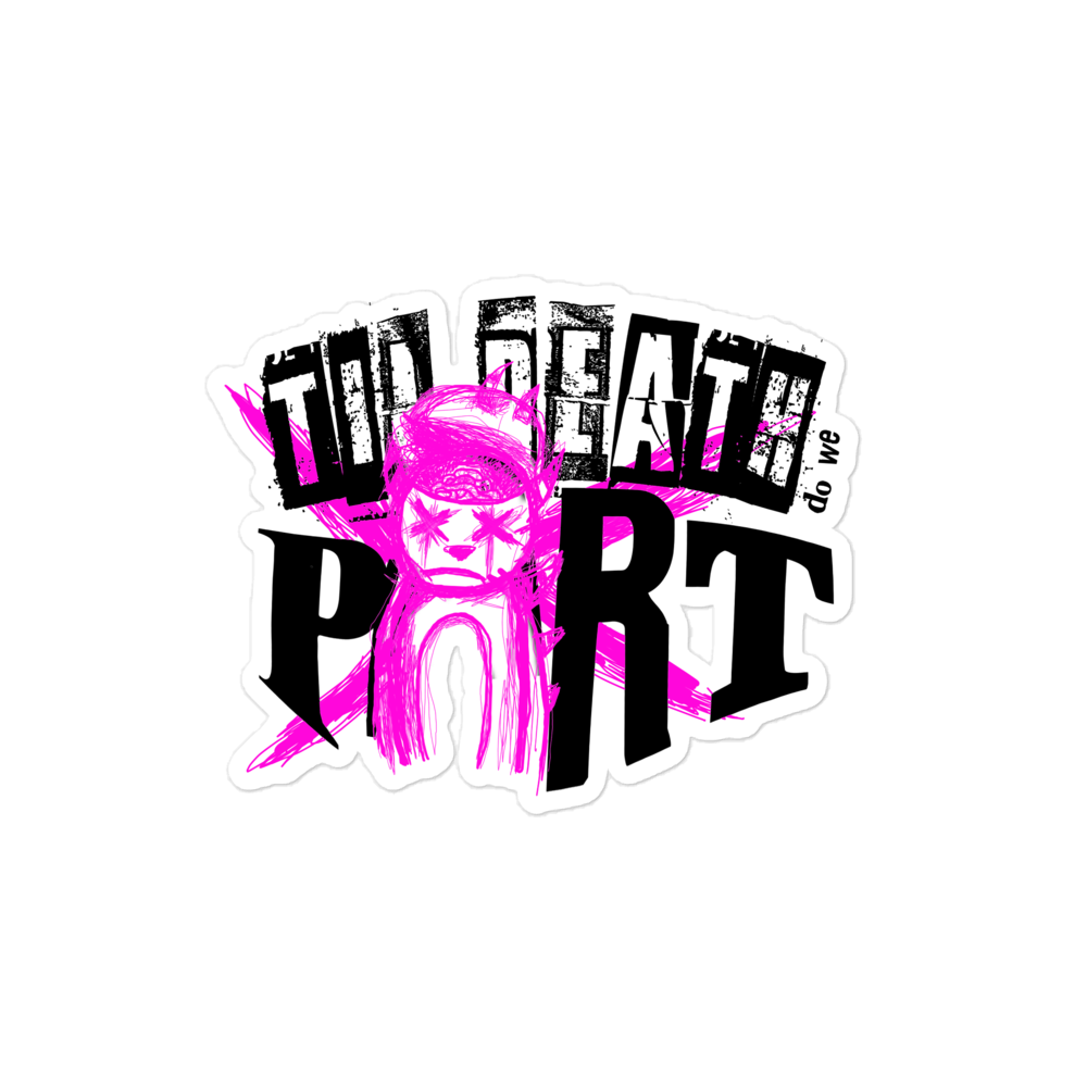 Monster Bubble-Free Stickers
